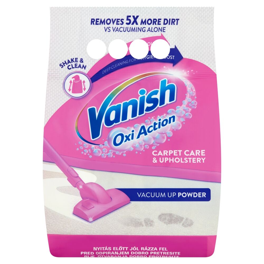 E-shop Vanish Oxi Action prášok na čistenie kobercov 650g