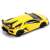 Sárga Lamborghini Aventador SVJ távirányítós autó, 1:24 méretarány, hátsó nézet