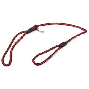 Rotes und schwarzes Hundeleine mit Metallclip - Nagetierhaltung