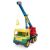 Wader Daruskocsi 37cm toy crane truck, colorful plastic construction vehicle