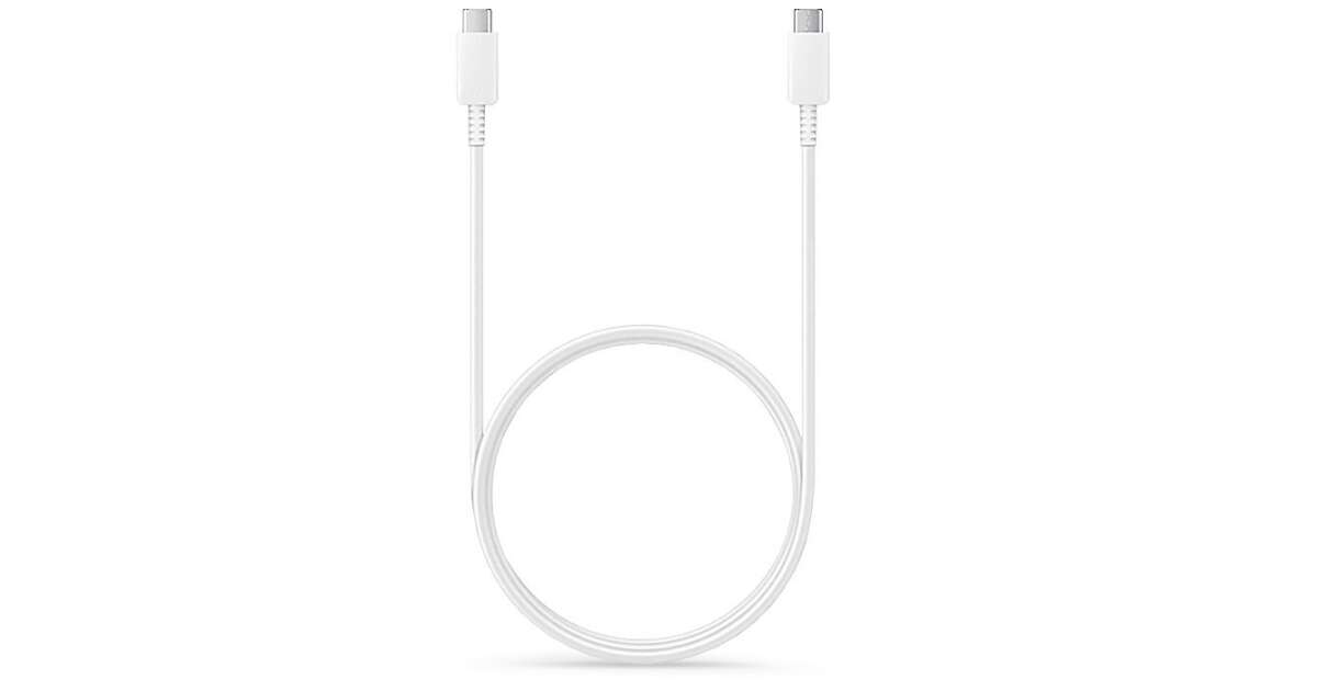 Samsung factory USB Type-C - USB Type-C dátový a nabíjací kábel s káblom 180 cm - 3A - EP-DA767JWE - biely (EKO balenie) 80755357