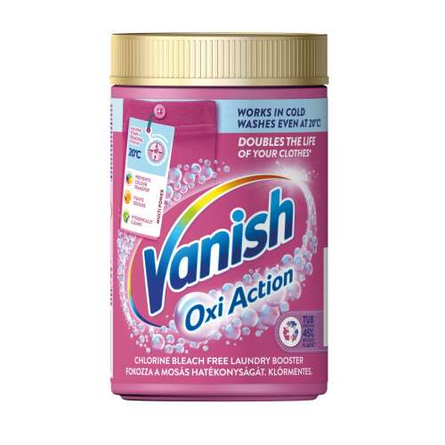 Vanish Oxi Action Folttisztító por Pink 625g