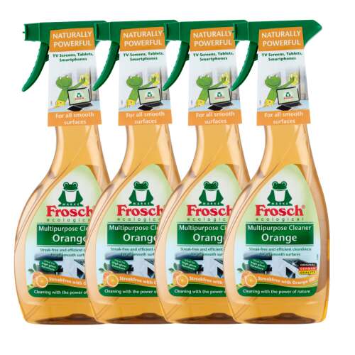 Frosch Általános Felülettisztító spray - Narancs (4x500ml)