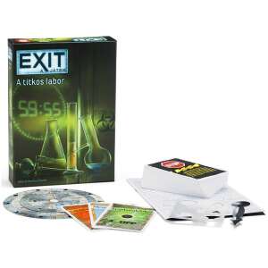 EXIT 2. Titkos labor Társasjáték 31857984 Társasjáték - Exit