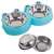 Metal Double Bowl for Dogs and Cats 0.175l x 2 76343220