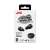 JVC HA-A6T GUMY Mini True Wireless Bluetooth earbuds, black