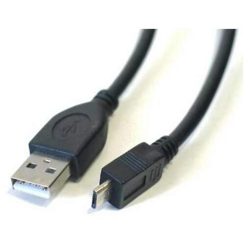Manhattan USB 2.0 Typ A auf Micro USB 2.0 Typ B Kabel, 1.8m, schwarz