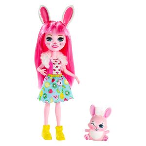Mattel Enchantimals Bree Bunny păpușă cu figurina Twist - Mattel Baba