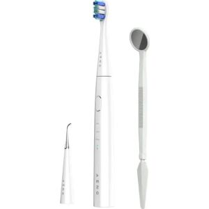 Aeno DB8 elektromos fogkefe kiegészítőkkel fehér (ADB0008) (ADB0008)