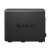 Serwer NAS Synology DiskStation DS2422+, widok z boku, czarny