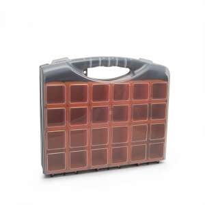 Cutie de depozitare din plastic cu compartimente pentru organizarea obiectelor mici, 300 x 255 x 54 mm - Organizatori de scule și piese