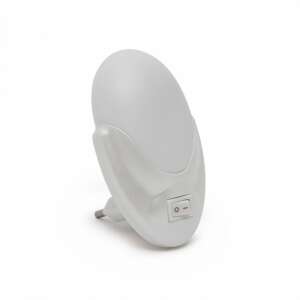 Phenom LED éjszakai fény kapcsolóval, izolált fehér háttérrel - Irányfény