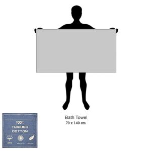 Quasar & Co. Towel Set, 6 pieces, 70 x 140 cm, 100% cotton, 450 g/m2, turquoise 134581063 - Towel