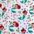 Close-up of Disney Ariel fitted sheet pattern