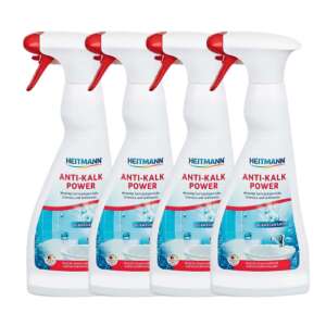 4-pak Heitmann Anti-Kalk Power spray do usuwania kamienia, 4 x 500ml - Przybory domowe