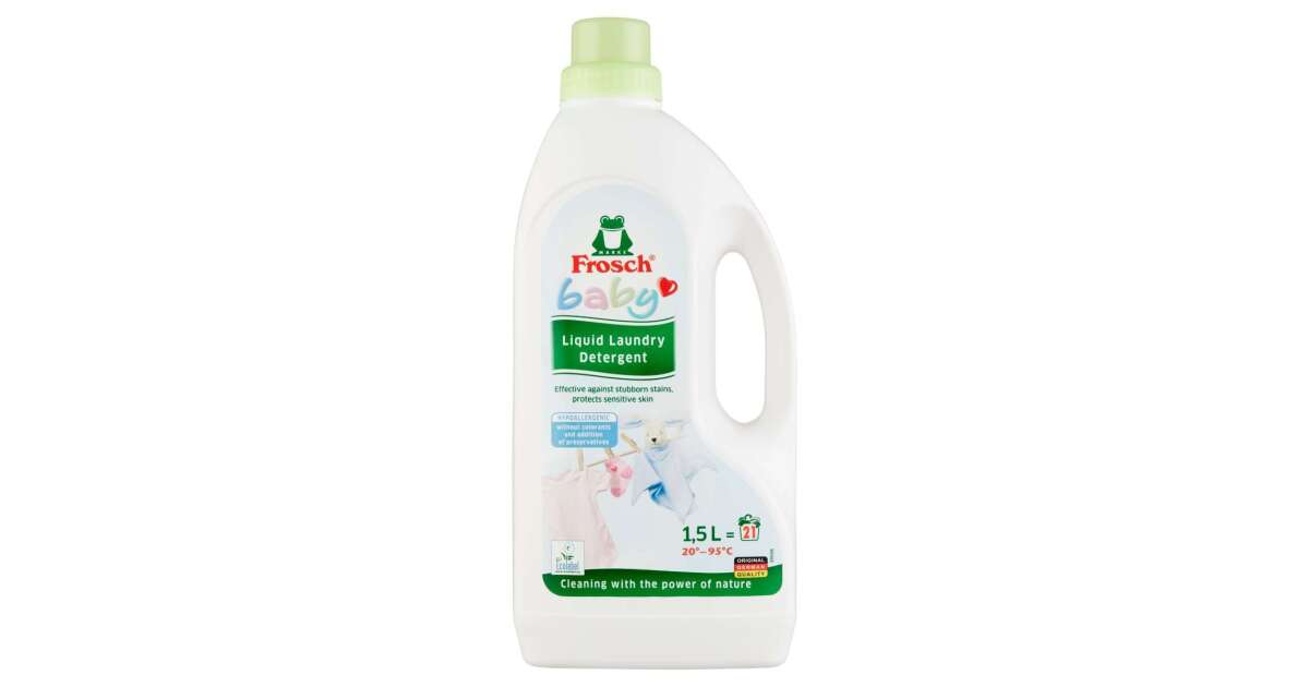 Frosch Liquid Detergent Baby (5x1500ml)