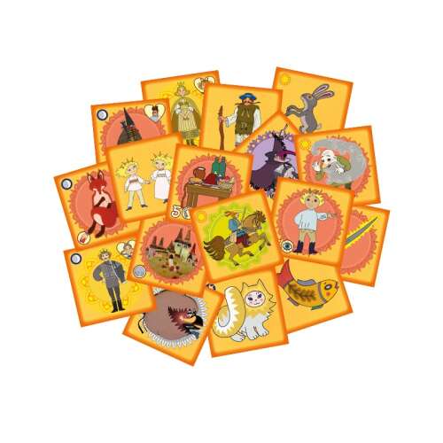 Hungarian folk tales memory game cards