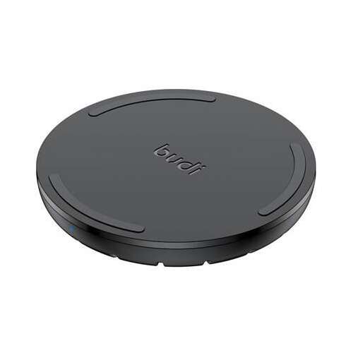 Budi Wireless Charger 15W negru (3600) (B3600)