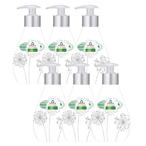 6 pack Frosch Sensitive Skin Liquid Soap, 300ml bottles, gentle on hands, dermatologically tested