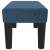 Sötétkék bársony pad, 70 x 30 x 30 cm, kárpitozott pad, hálószoba pad, nappali pad, előszoba pad
