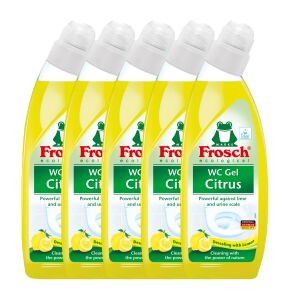 Frosch środek do czyszczenia toalet z cytryną (5x750ml) 125591166 - Środek do czyszczenia łazienki
