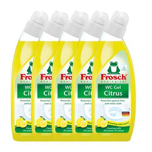 Detergent lichid Detergent lichid de toaleta Frosch Lamaie (5x750ml)