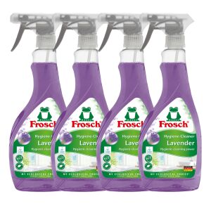 Pachet pulverizator igienic cu extract de levantica Frosch (4x500ml) 125567108 - Produse de curățare generală