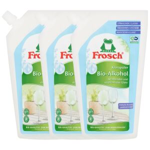 Płyn nabłyszczający do zmywarek Frosch (3x750ml) 139208775 - Nabłyszczacz do zmywarki