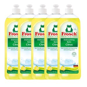 Frosch Geschirrspülmittel Balsam citrus (5x750ml) 125567138 - Handspülen