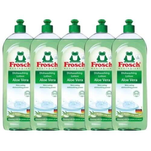 Pachet Detergent lichid cu Aloe Vera Frosch Citrus (5x750ml) 31860823