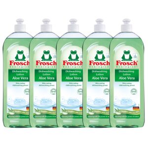 Frosch prostriedok na umývanie riadu aloe vera (5x750ml) 125591138 - Ručné umývanie riadu