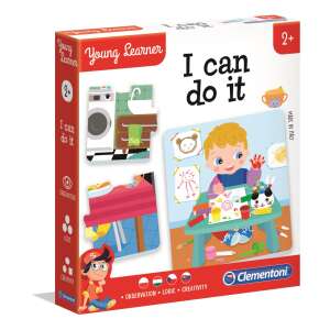 Clementoni Young Learner I Can Do It puzzle, box with 4 puzzles for toddlers - Clementoni