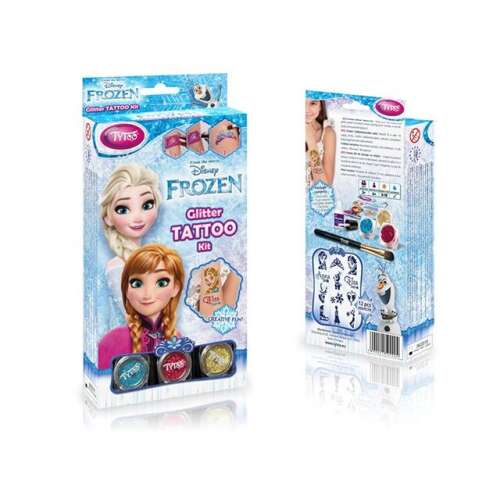 Set de tatuaje cu sclipici cu modele din animatia Frozen TyToo 31861038