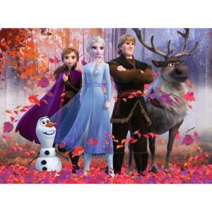Frozen II puzzle featuring Elsa, Anna, Kristoff, Olaf and Sven - Clementoni Puzzle