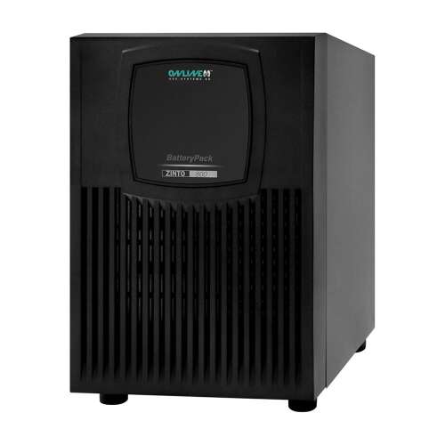 Онлайн UPS ZINTO 800VA Z800T, черен, преден изглед