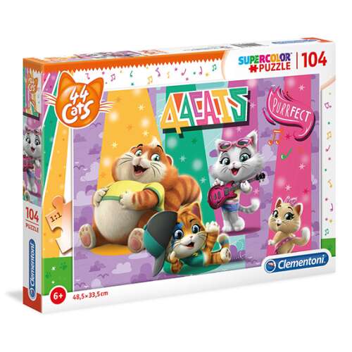 Puzzle 44 Donkey Cats din 104 piese Clementoni  31861121