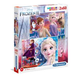 Puzzle 2x60 Super kolor Frozen 2