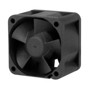 Serverový ventilátor Arctic S4028-6K 40mm, čierny, šikmý pohľad - Fanúšikovia PC