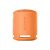 Seitenansicht des orangefarbenen tragbaren Bluetooth-Lautsprechers Sony SRS-XB100D