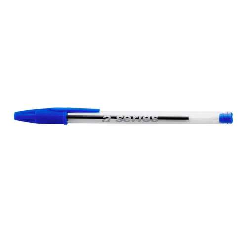 Kugelschreiber Einwegkappe a-series Schreibfarbe blau