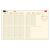 2024 Business A/4s Weekly Planner with Cream-Colored Pages, Black Realsystem 67812913
