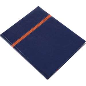 RealSystem 2024 A4S Business Diary, Blue Leather Cover - REALSYSTEM