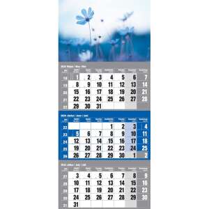 2024-es falinaptár virágokkal, 12 hónapos, falinaptár, asztali naptár, tervező, szervező, realsystem - REALSYSTEM