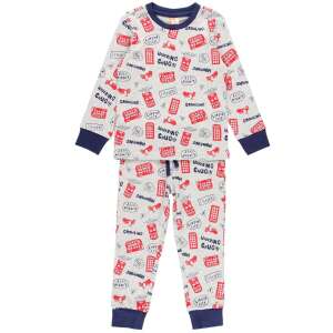 boboli pizsama LONDON CITY ÖKÖ termék 10 év (140 cm) 67816286 Boboli Gyerek pizsamák, hálóingek