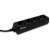 Equip 4-socket power strip, black