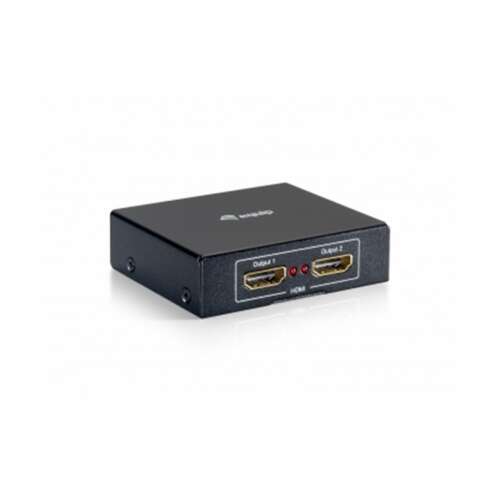 Equip 332712 HDMI razdjelnik s 2 porta, crni, pogled pod kutom