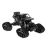 Rock Crawler RC terrain car with tracks, angled view