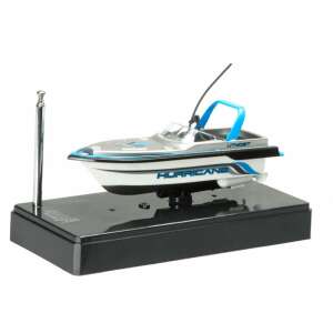 Mini Hurricane - barcă cu telecomandă, alb/albastru 67828977 Vehicule cu telecomanda