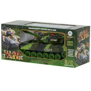 War Tank 9993 - tanc cu telecomandă, 38x21x15 cm, verde/cămilă 67829056 Vehicule cu telecomanda