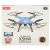 Syma X5HW 2.4GHz RC дрон Wi-Fi камера синя 67829398